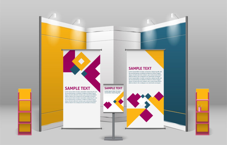 Exhibition Stand Printing at DWTC by Alfajr Printing Services