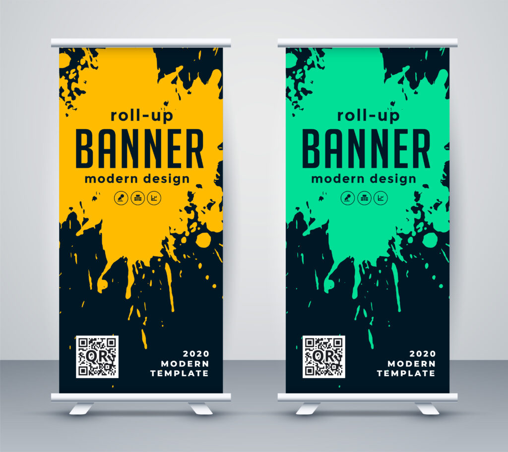 Roll-Up Banner Printing Services in Sheikh Zayed Road by Alfajr Printing Services