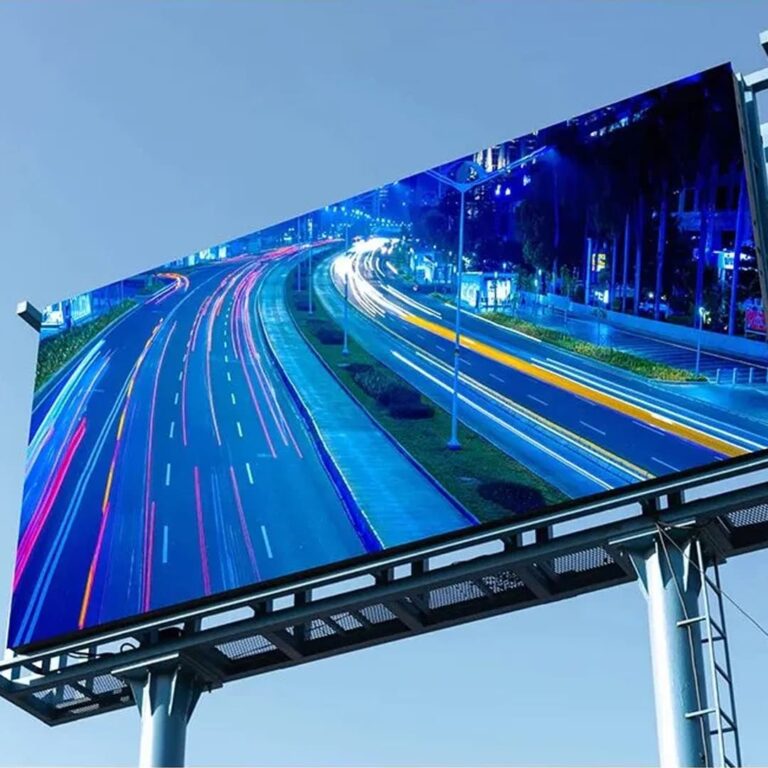High-resolution digital LED display screens setup in Dubai