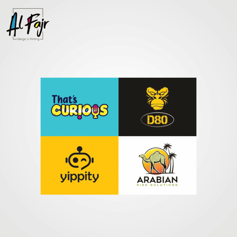 Professional logo design services in Dubai by Al Fajr Printing
